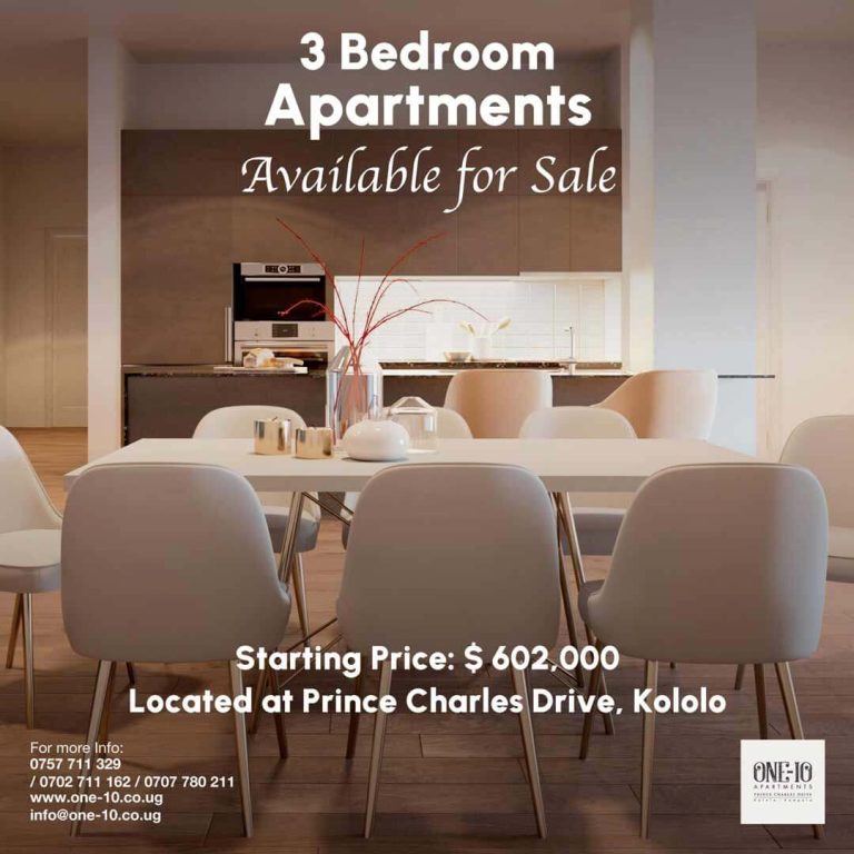 3 Bedroom Apartments Available